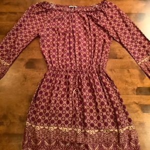 Apricot lane sheer dress. Jella C